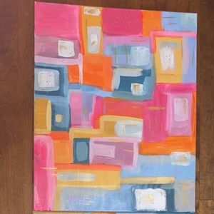 Large hand painted original painting on canvas